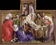 Rogier van der Weyden Deposition oil